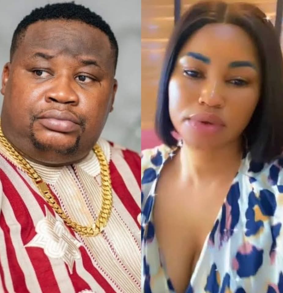 Drama as Cubana Chief Priest baby mama issues last warning. 