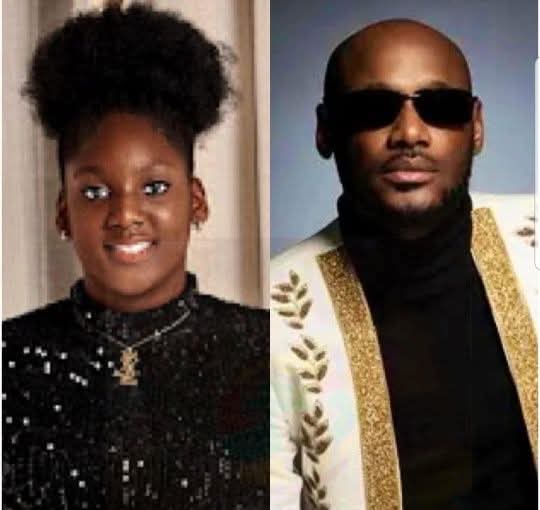 Reactions as Tuface Idibia$$@*!$$s daughter defend her father.
