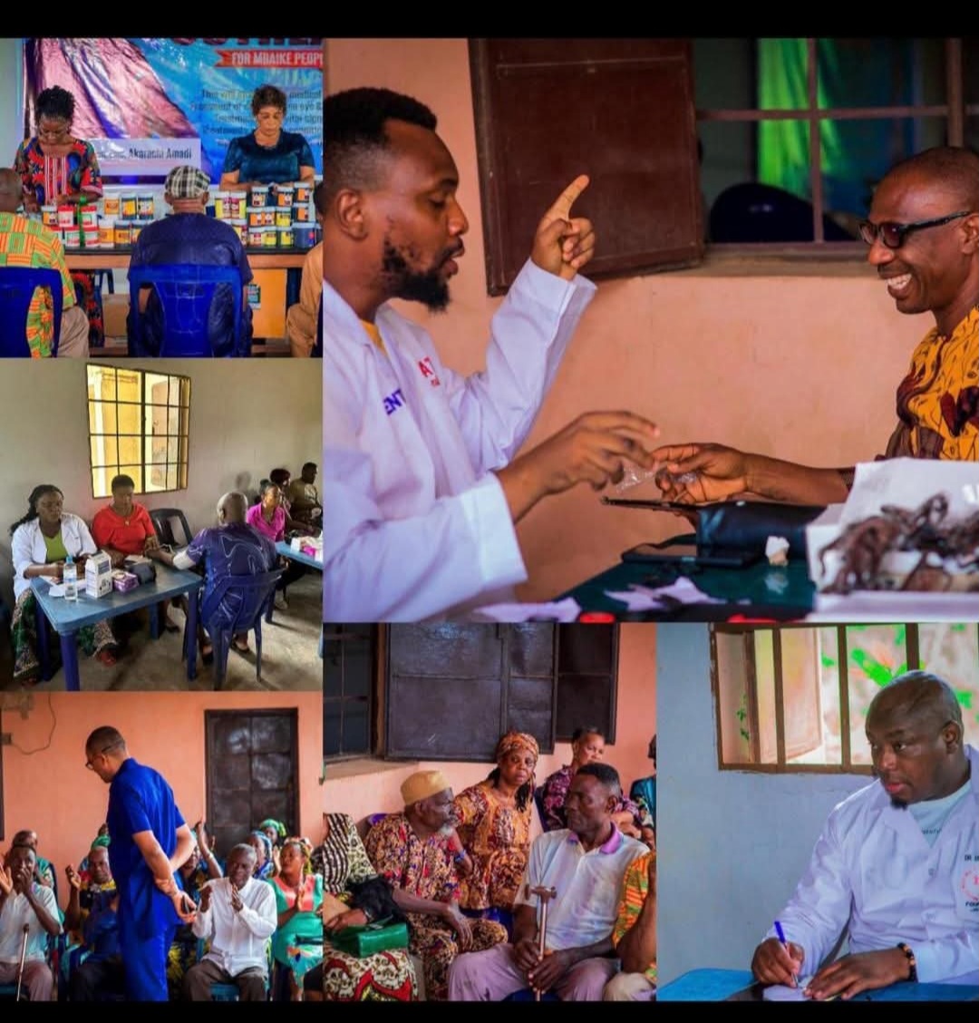 Imo people enjoy free medical  outreach.