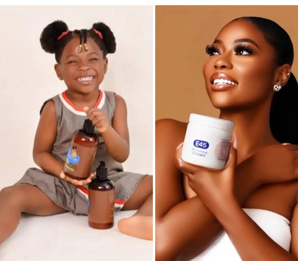 Congratulations to Davido’s first baby mama and her daughter  Imade.