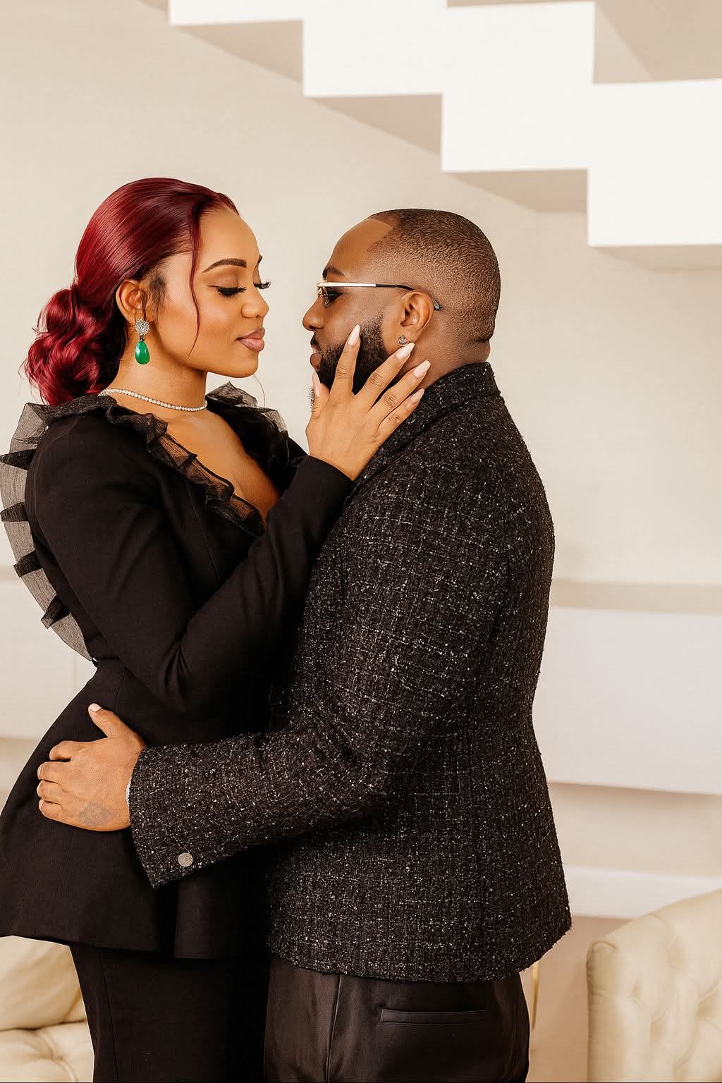 Reactions as Chioma Adeleke celebrates her musician husband,  Davido.