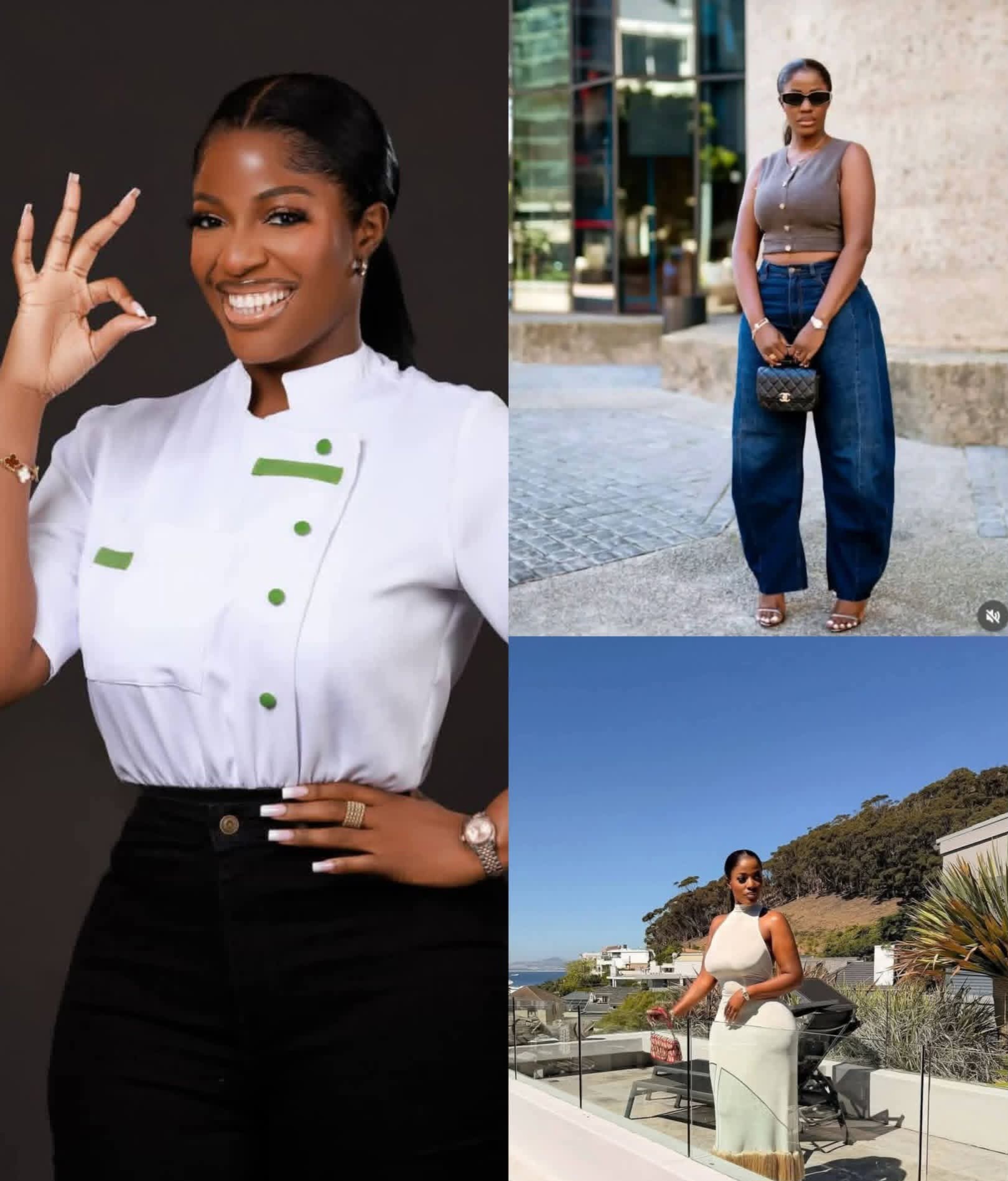 Nigerian celebrity chef advise women on how to dress and make money. 