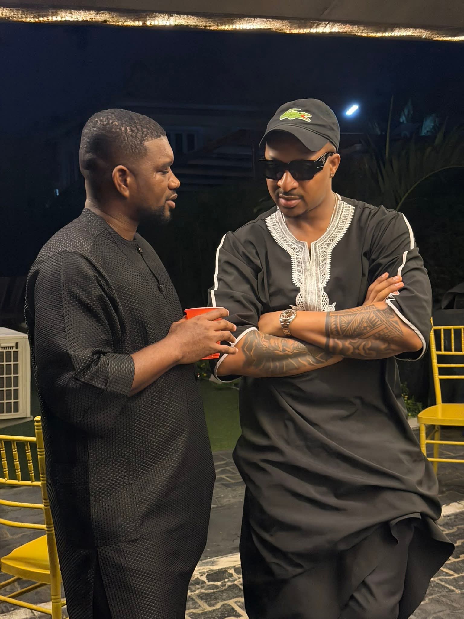 Content creator,  MC Mbakara visits Alex Ekubo$$@*!$$s best friend. 