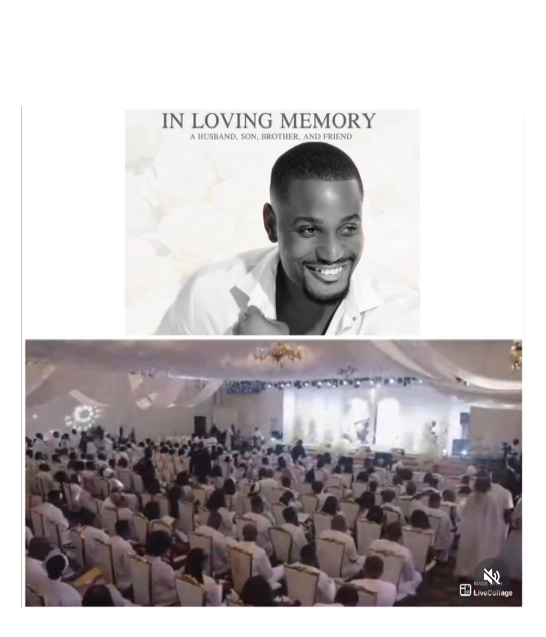 Pastor Ituah Ighodalo prays for Alex Ekubo$$@*!$$s  Widow.