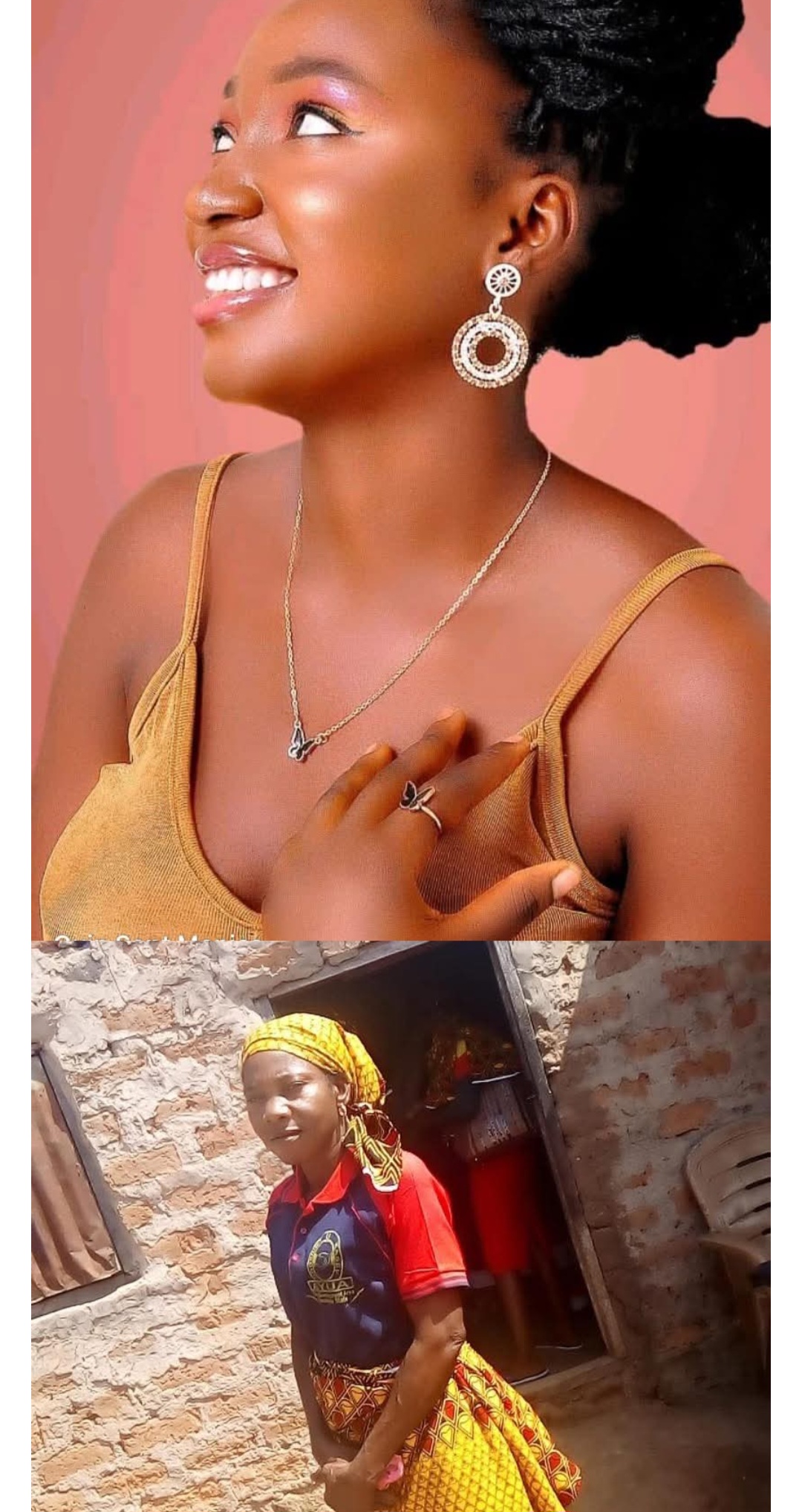 Sad: Woman mourns the death of her mum and other siblings. 