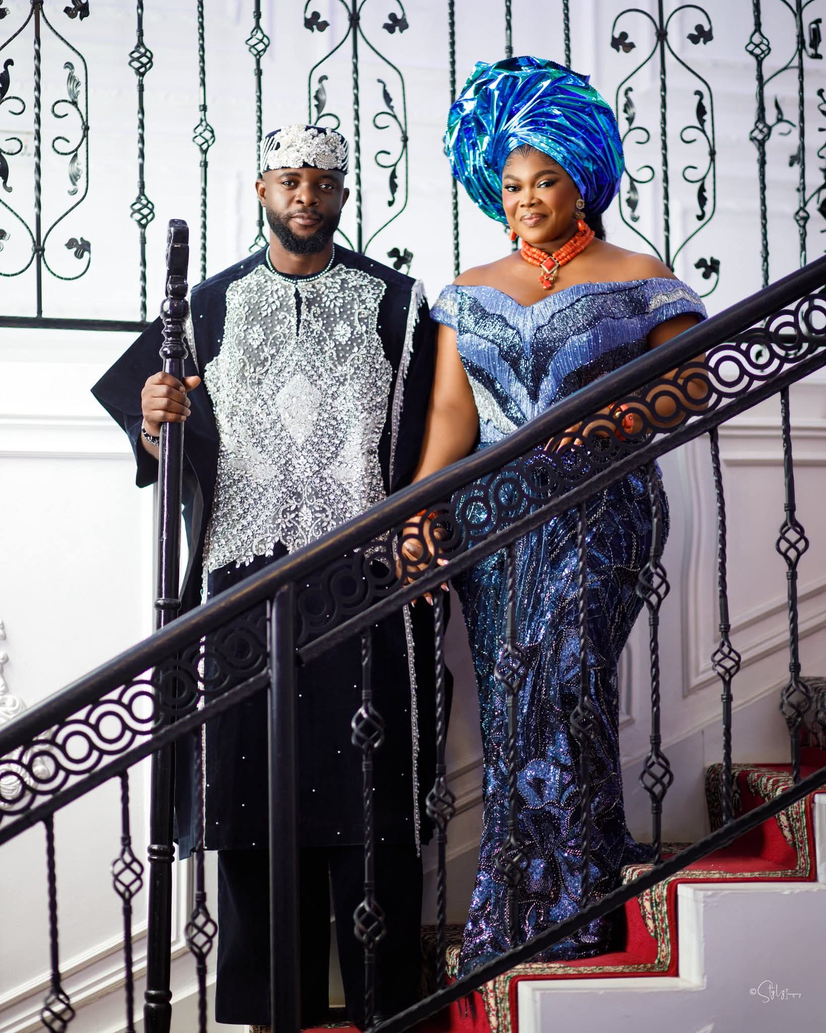 Actress Ruby Ojiakor$$@*!$$s husband  celebrates Son$$@*!$$s birthday. 