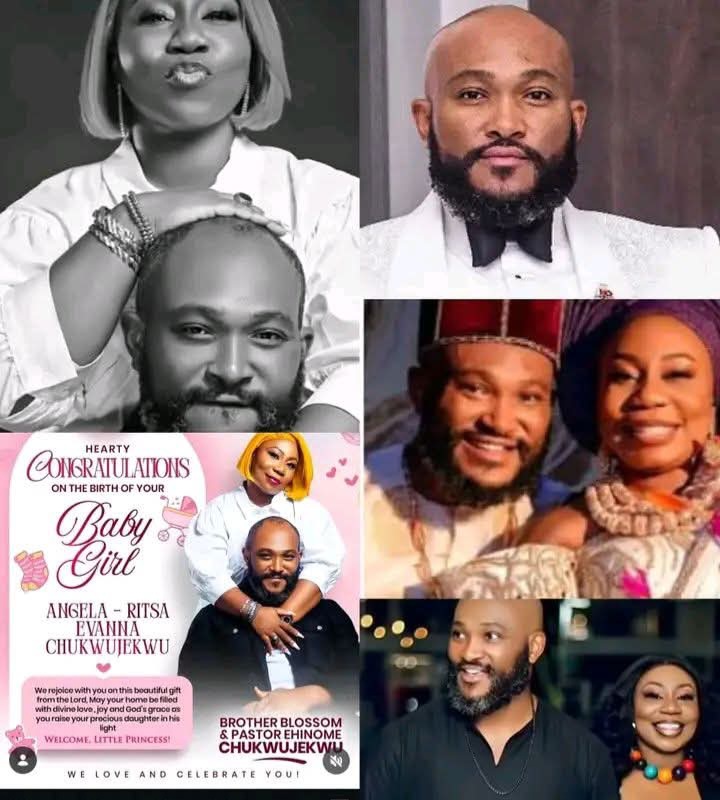 Congratulations to Actor Blossom Chukwujekwu and wife.