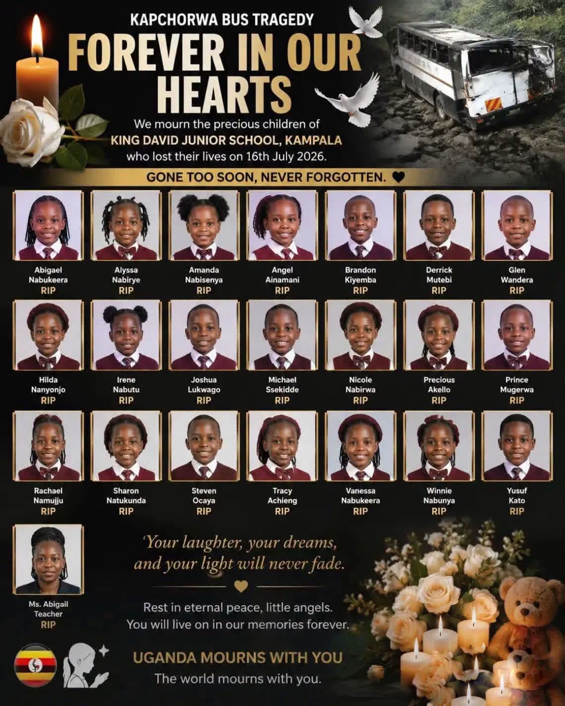 Sad: School children dies during Excursion.