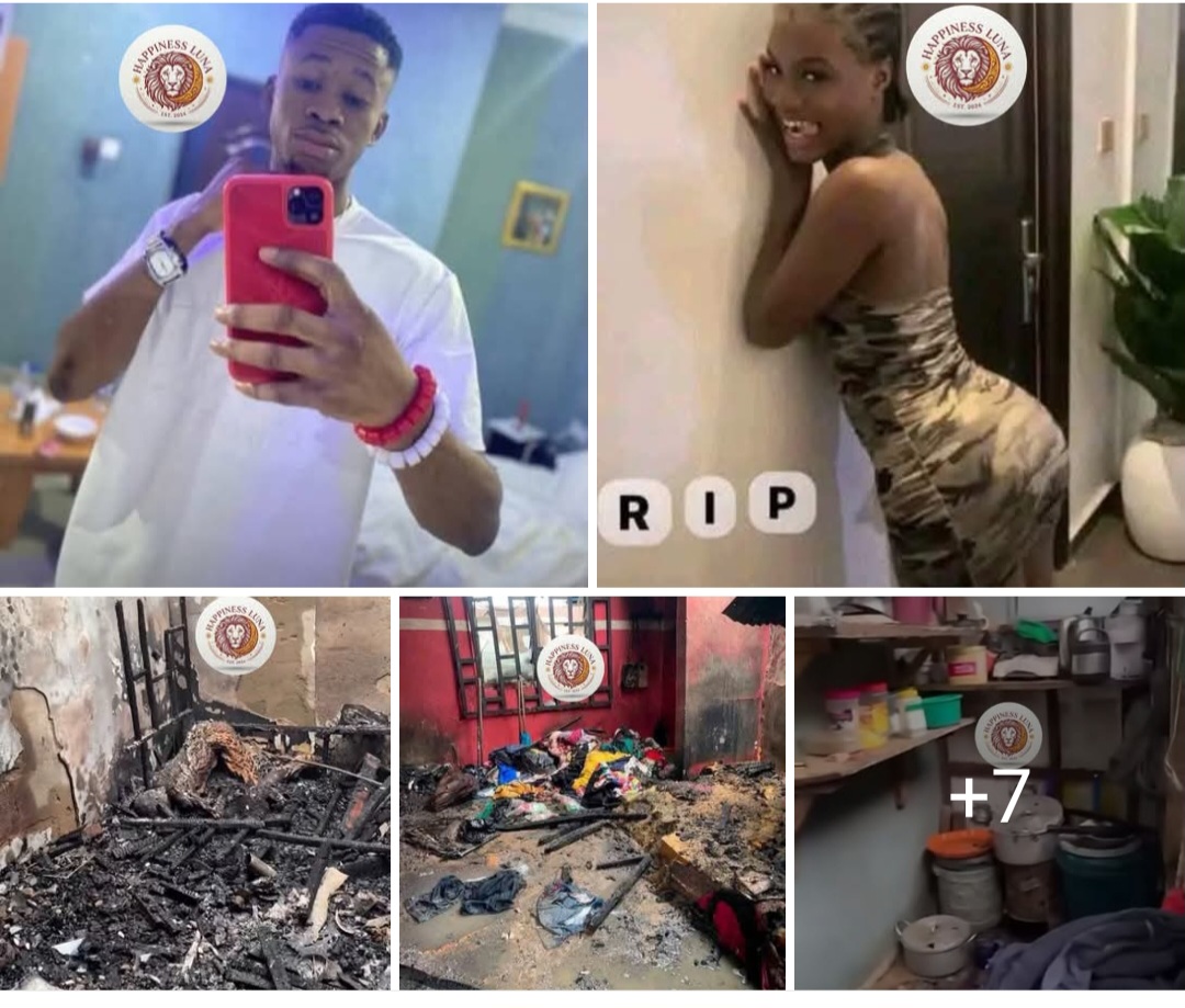 Panic as young girl lose her life in Fire incident. 