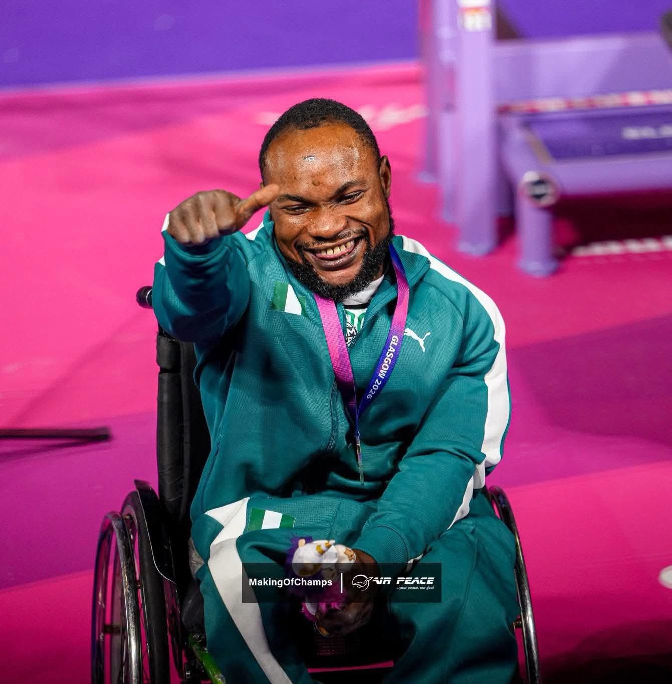 Congratulations to Roland Ezuruike of Nigeria. 