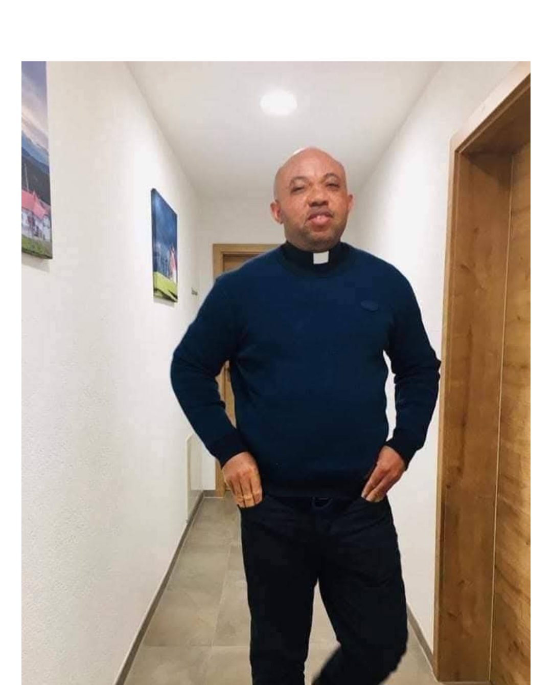 Drama as African Priest drag his colleagues. 