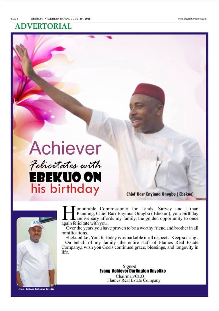 We Celebrates Barr. Enyinnaya Onuegbu.