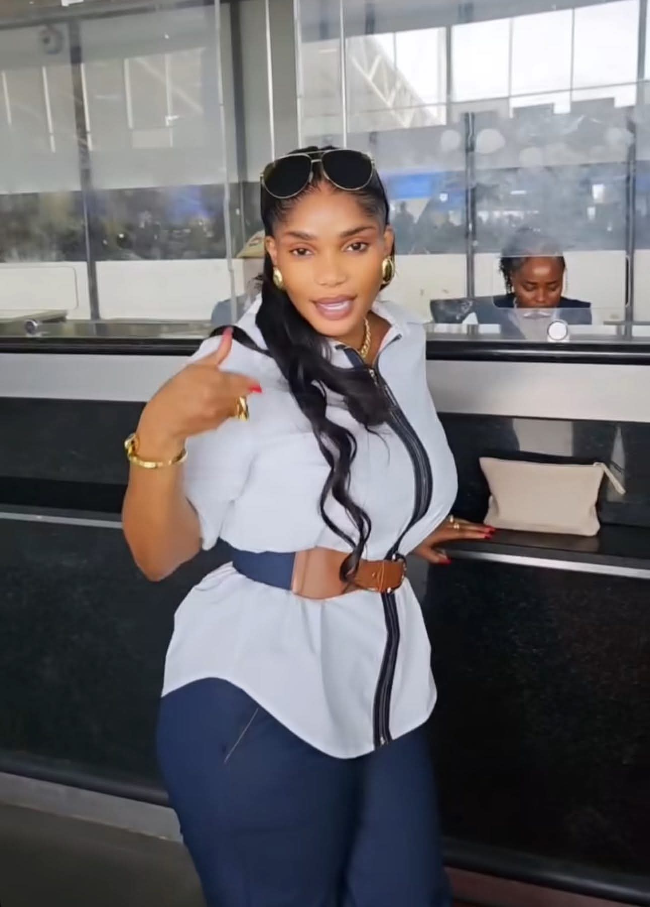 Actress Iyabo Ojo travels to Canada to Perform Grandma duty.