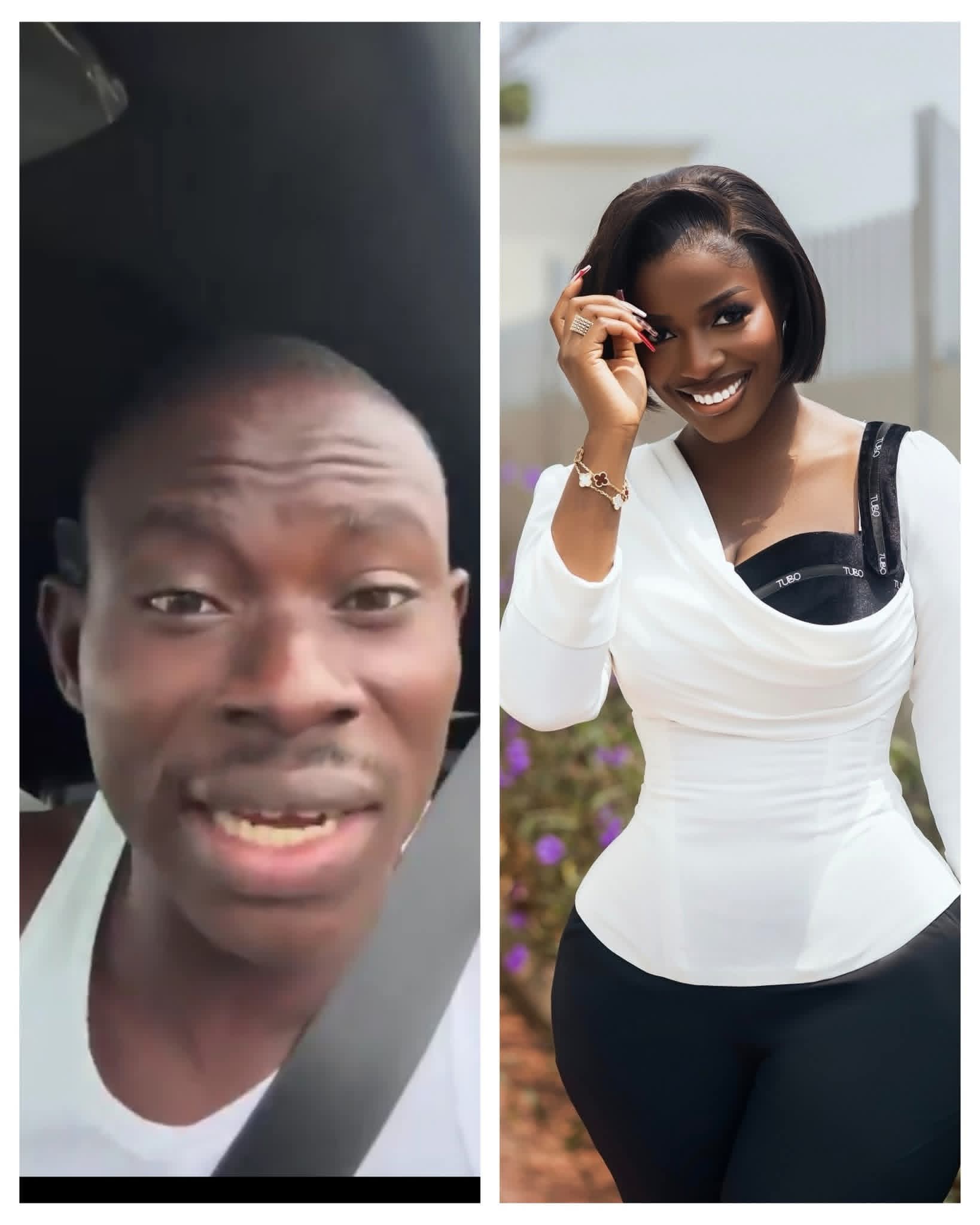 Drama as Nigerian Influencer,  Gehgeh drag Hilda Bacci. 