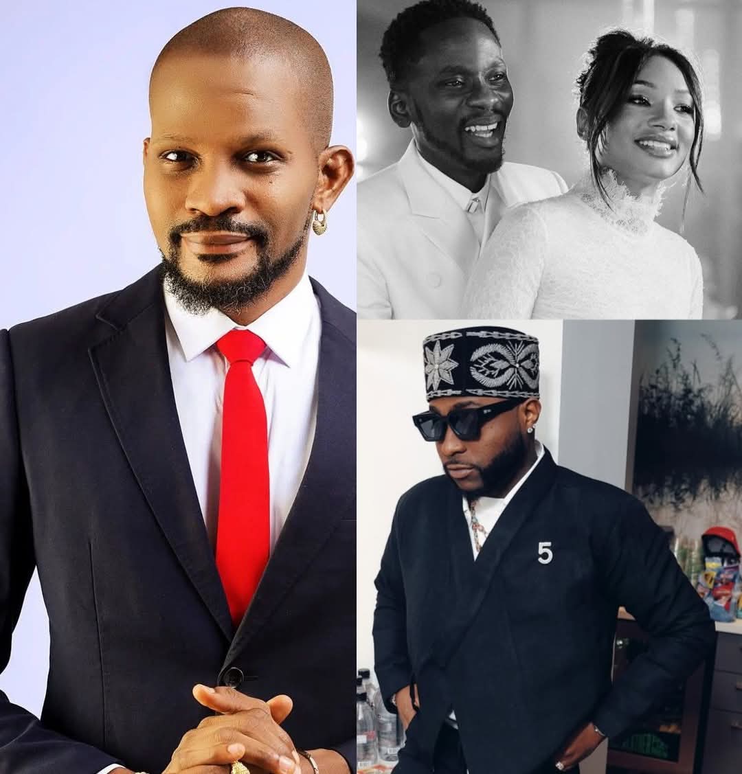 Drama as Uche Maduagwu drag singer Davido. 