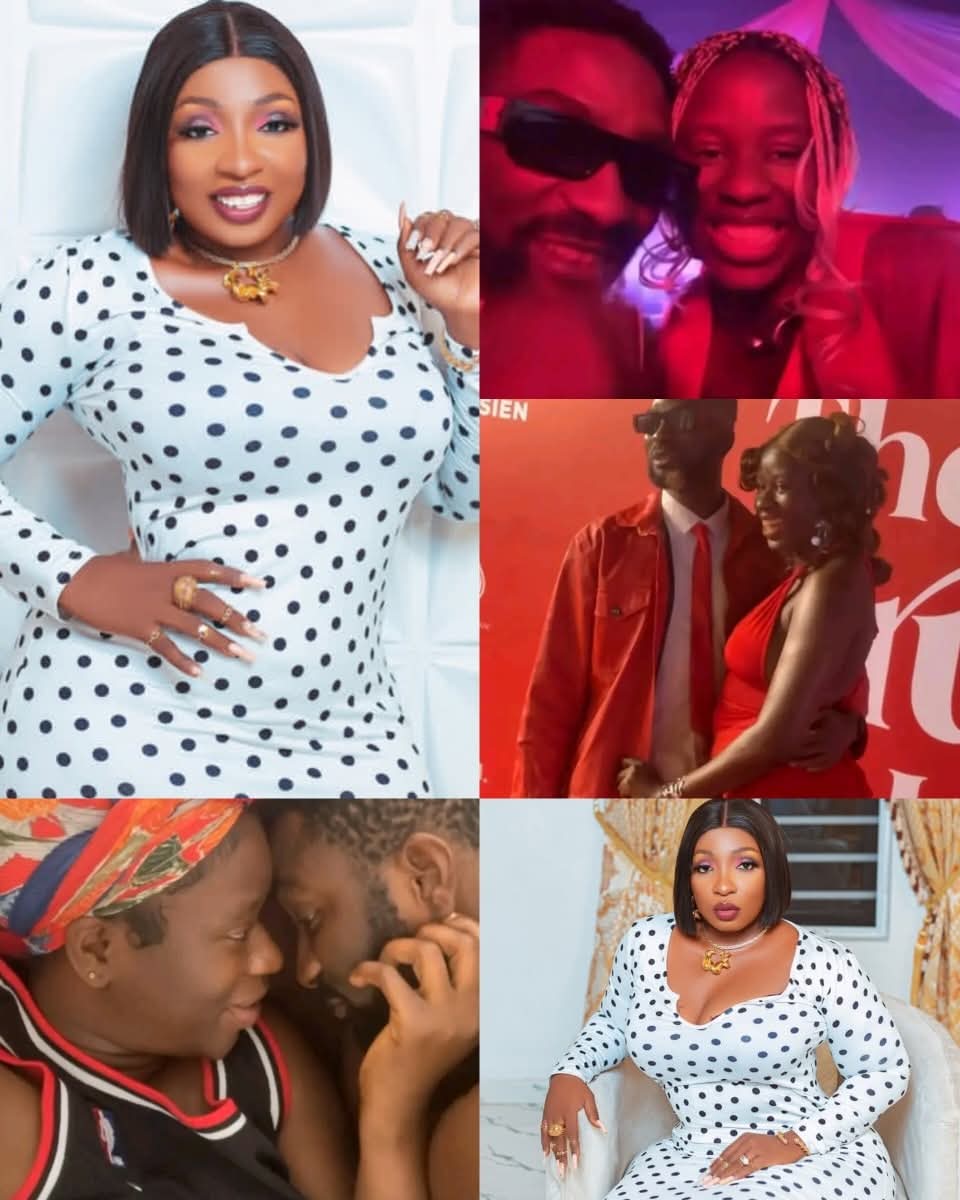 Actress Anita Joseph$$@*!$$s reactions after ex husband drop picture of his new lover.