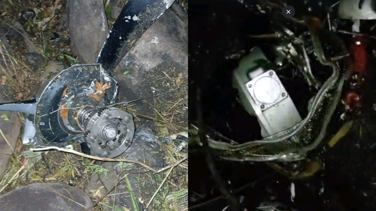 Sad: Air Ambulance crashes. 