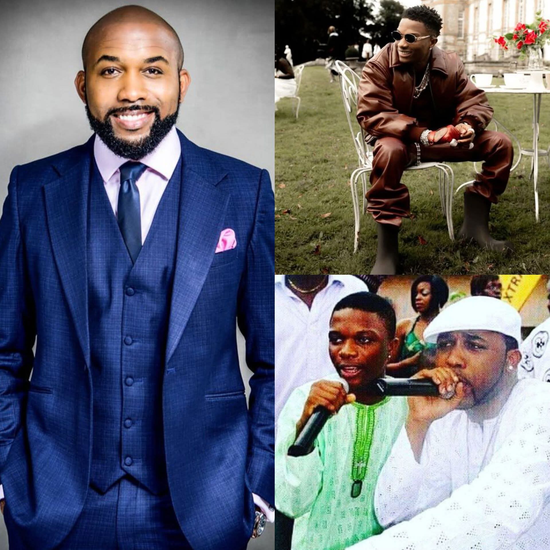I made Wizkid--$$@*!$$Singer Banky w reveals. 