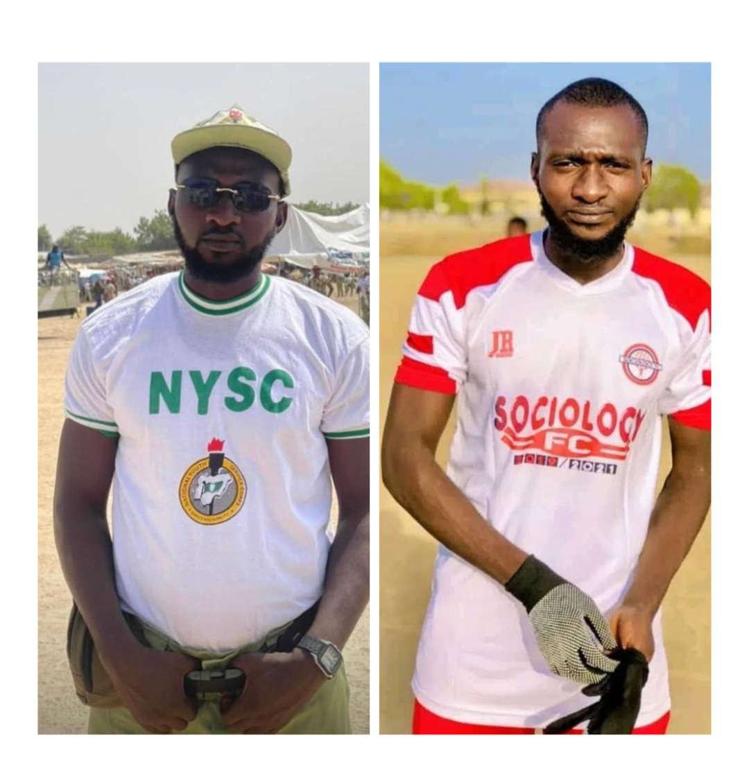 Sad: Corps member dies in football pitch.