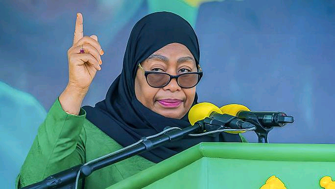 See what Tanzanian Female President did.